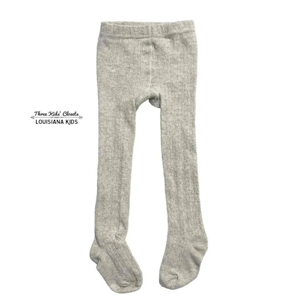 Little Stocking Co 6-12m Oatmeal Tights